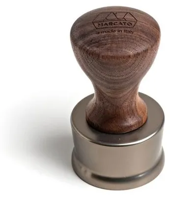 Produktbild von Marcato Ravioli-Stempel SMOOTH ROUND Ø50MM CANADIAN WALNUT WOOD ST-TL50-CHS 8000011008332