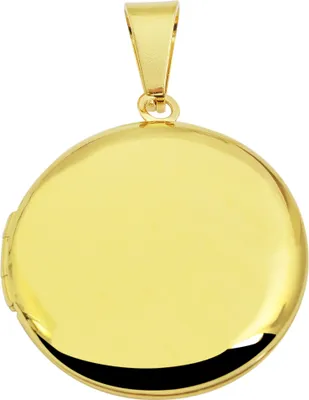 Produktbild von Akzent Medaillon Edelstahlanhänger, rund