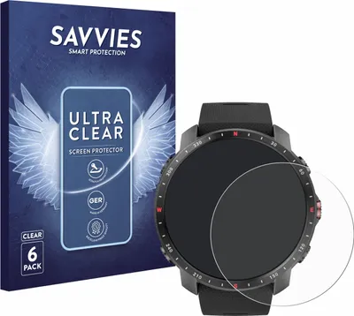 Produktbild von 6x Für Polar Grit X Pro Schutzfolie Savvies Displayschutz Display Schutz Folie Klar Transparent