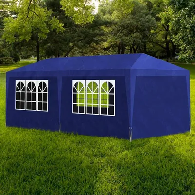 Produktbild von vidaXL Partyzelt 3x6 m Blau