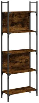 Productafbeelding van Boekenkast 5 Planken Rookeiken 60,5x24x166,5 cm