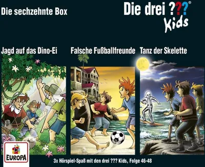 Produktbild von Die drei ??? Kids 3er Box -Folgen 46-48 (3 Audio-CDs)