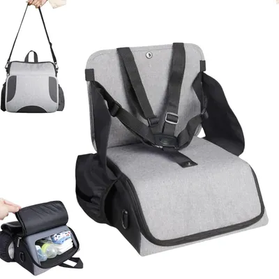 Image de Omgoods - Siège auto portable et pliable pour bébé - Facile à nettoyer