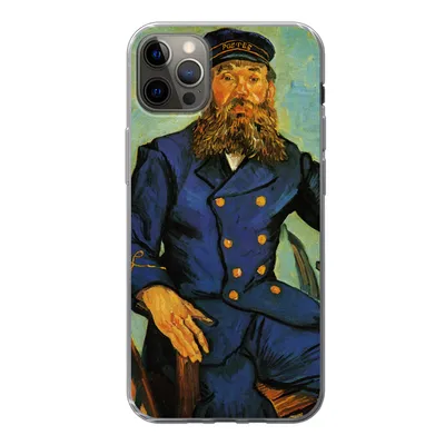Produktbild von MuchoWow® Handyhülle Schutzhülle Hülle für iPhone 13 Pro Max Porträt von Joseph Roulin - Vincent van Gogh Silikon Softcase Handy Hülle - Mobiltelefon