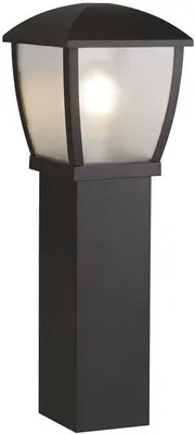 Produktbild von Außenlampe Aluminium 73 cm hoch IP44 Schwarz E27 Modern Stehlampe außen
