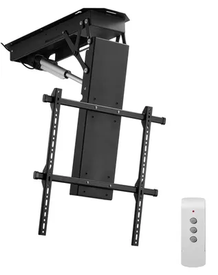 Produktbild von VEVOR Motorisierte Decken-TV-Halterung, TV-Wandhalterung für 32 bis 55 Zoll Fernseher, Elektrisch verstellbare Decken-TV-Halterung, Motorisierte Klapp-TV-Halterung mit maximalem VESA 24 x 16 Zoll, geeignet für Fernseher bis zu 120 lbs, Decken Typ-b, 50 kg