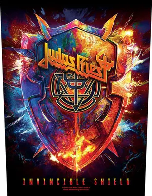 Produktbild von Judas Priest - Patch "Invincible Shield" RO12523 (Einheitsgröße) (Bunt)
