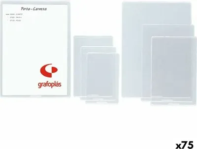 Imagen del producto de Funda transparente de PVC (75 unidades)