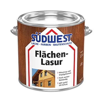 Produktbild von SW Flächenlasur J30 Holzlasur Dünnschichtlasur 8924 Nussbaum 750ml