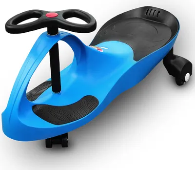 Produktbild von RIRICAR Blau - Swing-Auto für Kinder mit leisen PolyurethanRädern