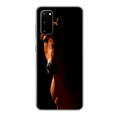 Produktbild von MuchoWow® Handyhülle Schutzhülle Hülle für Samsung Galaxy S20 Pferd - Licht - Porträt Silikon Softcase Handy Hülle - Bild