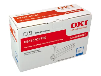 Immagine prodotto di OKI - Trommel-Kit Cyan - 20000 Seiten (43870007)
