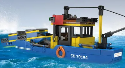 Produktbild von MoULD KING Mould King Müllsammelboot