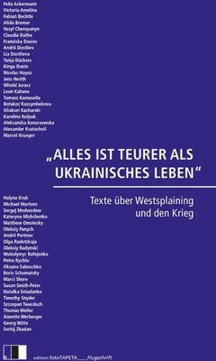 Immagine prodotto di Alles Ist Teurer Als Ukrainisches Leben