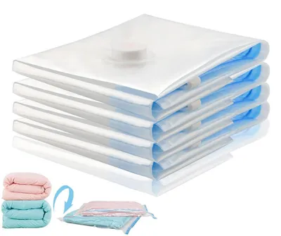 Produktbild von Vakuumbeutel für Kleidung 4er Set 100x80cm Wiederverwendbar Kompressionsbeutel
