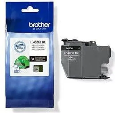 Produktbild von Brother LC462XLBK - Mit hoher Kapazität - Schwarz - original - Tintenpatrone - für Brother MFC-J2340DW, MFC-J3540DW, MFC-J3940DW
