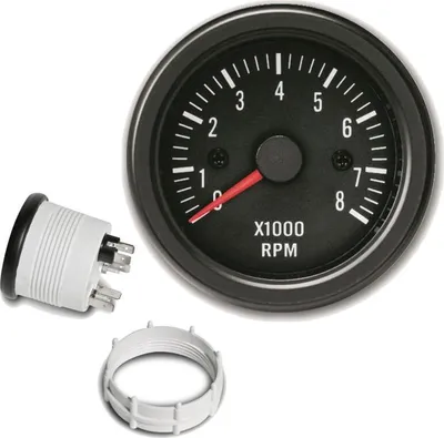 Produktbild von JOM Zusatzinstrument "Youngtimer" Drehzahlmesser schwarz 52 inkl. Befestigung