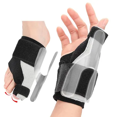 Produktbild von Daumen Handgelenk Bandage mit Alu Schiene, verstellbar, stabilisierende Unterstützung für Alltag & Komfort, für links & rechts