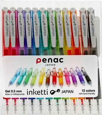 Obrázok produktu pre Penac Gélový roller Inketti 05 - sada 12 farieb