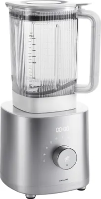 Zdjęcie produktu dla ZWILLING ENFINIGY Blender, Blender stołowy, 1,8 l, Funkcja pulse, Rozgniatacz do lodu, 1600 W, Srebrny