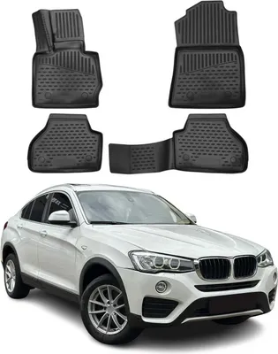 Immagine prodotto di 2014-2018 BMW X4 F26 tappetini TPE nero 4 pezzi