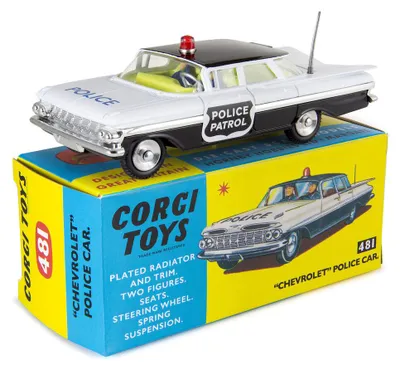 Produktbild von Corgi CD54321052 - 481 Chevrolet Police Car - Neu