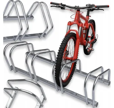 Produktbild von Bituxx 4-Fahrrad Ständer Parkständer Metall Wand Boden