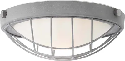 Produktbild von BRILLIANT Lampe Sirocco Wand- und Deckenleuchte 29cm grau Beton | 1x A60, E27, 40W, geeignet für Normallampen (nicht enthalten) | Für LED-Leuchtmittel geeignet