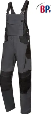 Produktbild von BP® Latzhose - anthrazit/schwarz - 56/58n