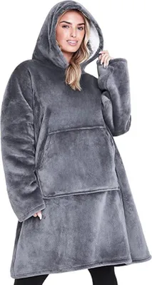 Produktbild von Übergroße, uni Kuschelkopfbedeckung/Kapuzenpullover für Damen und Herren / Kapuzenpullover
