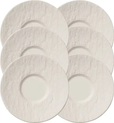 Produktbild von Villeroy & Boch Manufacture Rock blanc Mokka-/Espressountere Set6