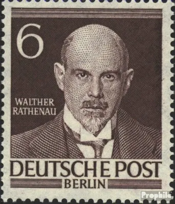 Produktbild von Briefmarken Berlin (West) 1952 Mi 93 postfrisch Berühmte Männer