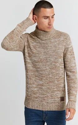 Produktbild von SOLID SDPhilaremo Herren Rollkragenpullover Grobstrick Pullover mit Rollkragen 100% Baumwolle Regular fit