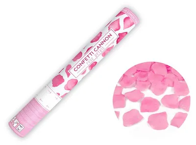 Zdjęcie produktu dla Tuba z płatkami róż, różowy, 40cm