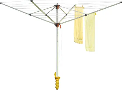 Image de Juwel Séchoir parapluie ComfortPlus 600 5-6 charges de linge, hauteur réglable 140-175cm