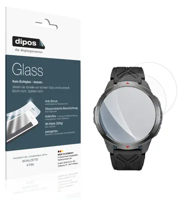 Produktbild von 2x Schutzfolie für BOALZETD KT88 matt - Anti-Shock 9H Folie dipos Glass Kunststoffglas