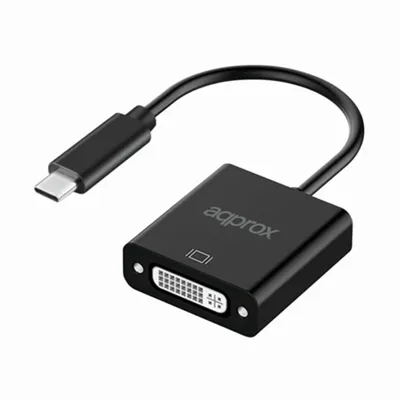 Imagen del producto de APPROX Adaptador USB Tipo-C a DVI