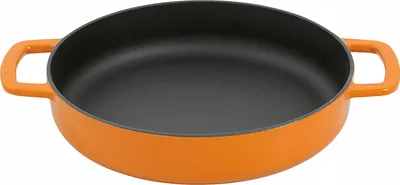Produktbild von COMBEKK Bratpfanne Sous-Chef Ø24cm mit Doppelgriff, orange