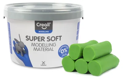 Image de Creall Supersoft clay Green, 1750gr.