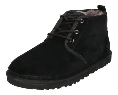 Productafbeelding van UGG herenschoenen in grote maten - enkellaarsjes NEUMEL - zwart, maat: 48.5 EU