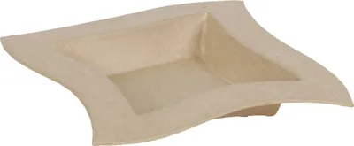 Produktbild von Décopatch 5x Braunes Pappmaché, Schale - Kartonbraun AC768C