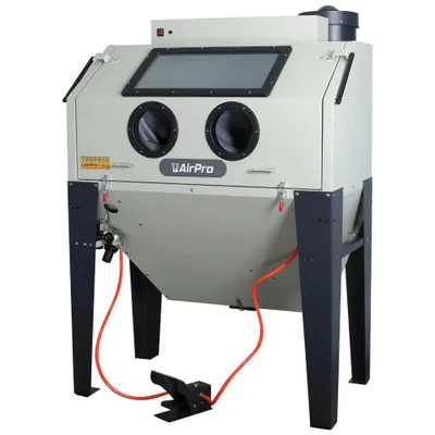 Produktbild von Sandstrahlkabine SBC500 SB42AB 117x58x58cm Innenraum Sandstrahlen Strahlgerät
