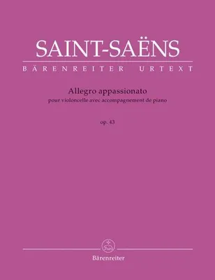 Produktbild von Saint-Saëns, C: Allegro appassionato in h-Moll op. 43 für Vi