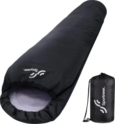Produktbild von Sportneer Schlafsack - Kleines Packmaß & Ultraleicht (950g/1500g) Mumienschlafsack Outdoor Sommerschlafsack / 3-4 Jahreszeiten Camping für Herren