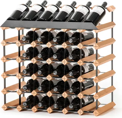 Image de Raxi, Classix 5036T Casier à vin, hêtre, 36 bouteilles