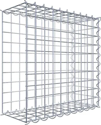 Produktbild von Anbaugabione Typ 2 50 cm x 50 cm x 20 cm (L x H x T), Maschenweite 5 cm x 5 cm, Spirale