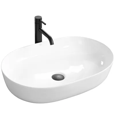 Zdjęcie produktu dla Umywalka nablatowa Rea Cleo 61 White