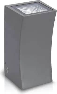 Image de Applique murale extérieure Lampe LED 2x7W 6000K Blanc froid IP65 ASLO