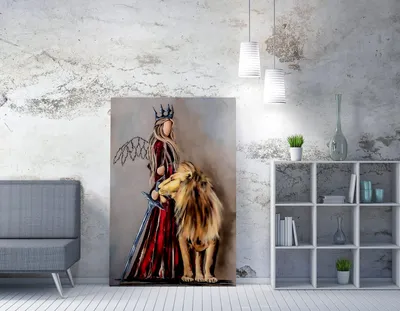 Produktbild von Wallity, WY174 (50 x 70), Leinwandbilder, Mehrfarbig, Baumwolle, 50 x 70 cm