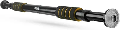 Image de Barre de traction pour porte - Barre de traction réglable - Entraînement de musculation à domicile - Installation sans perçage - Adaptable de 63 à 100 cm